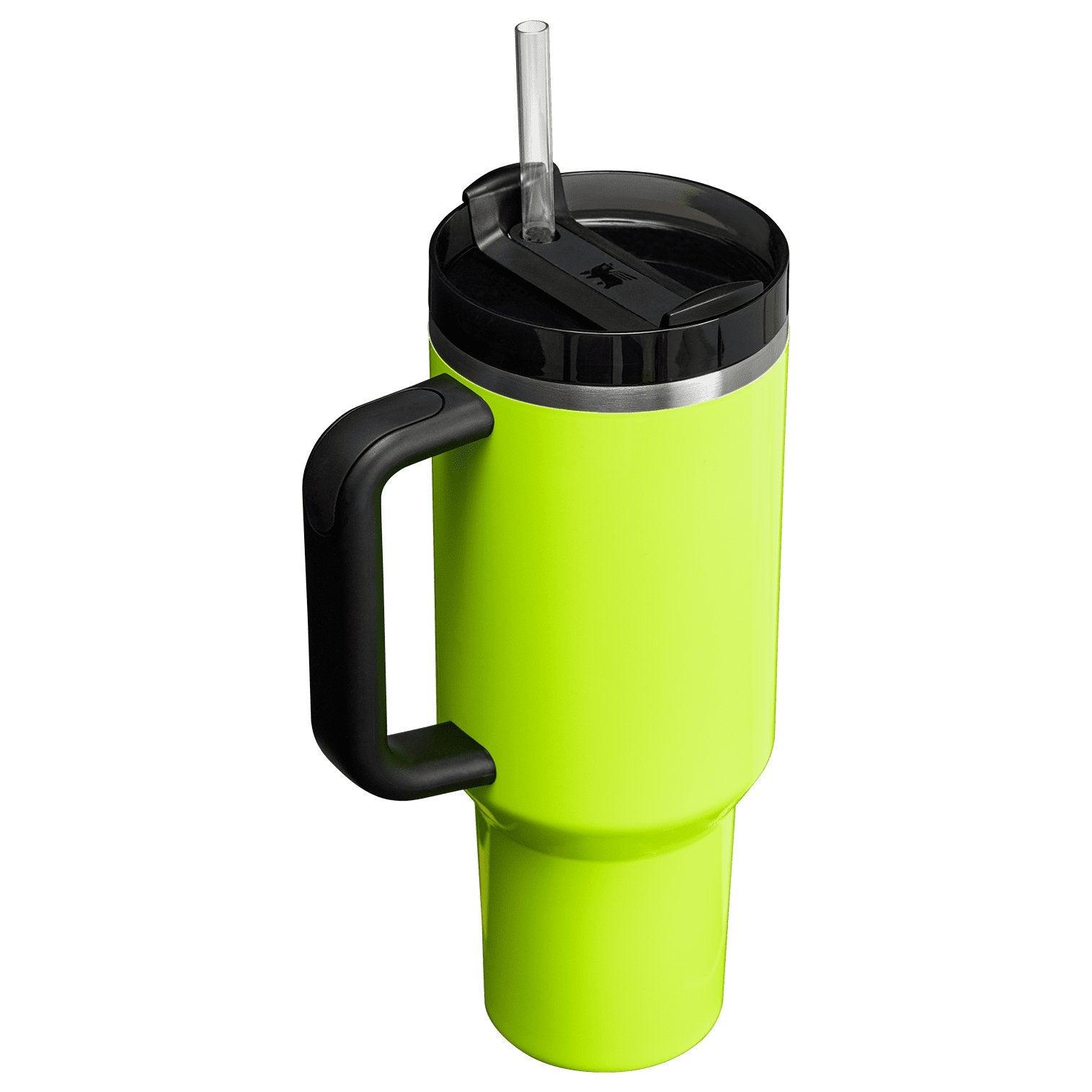 Stanley Cup 40oz with handle Stainless Steel Vacuum Insulated Tumbler Stanley Dupes Copo Termico Stanley ( Neon Yellow )